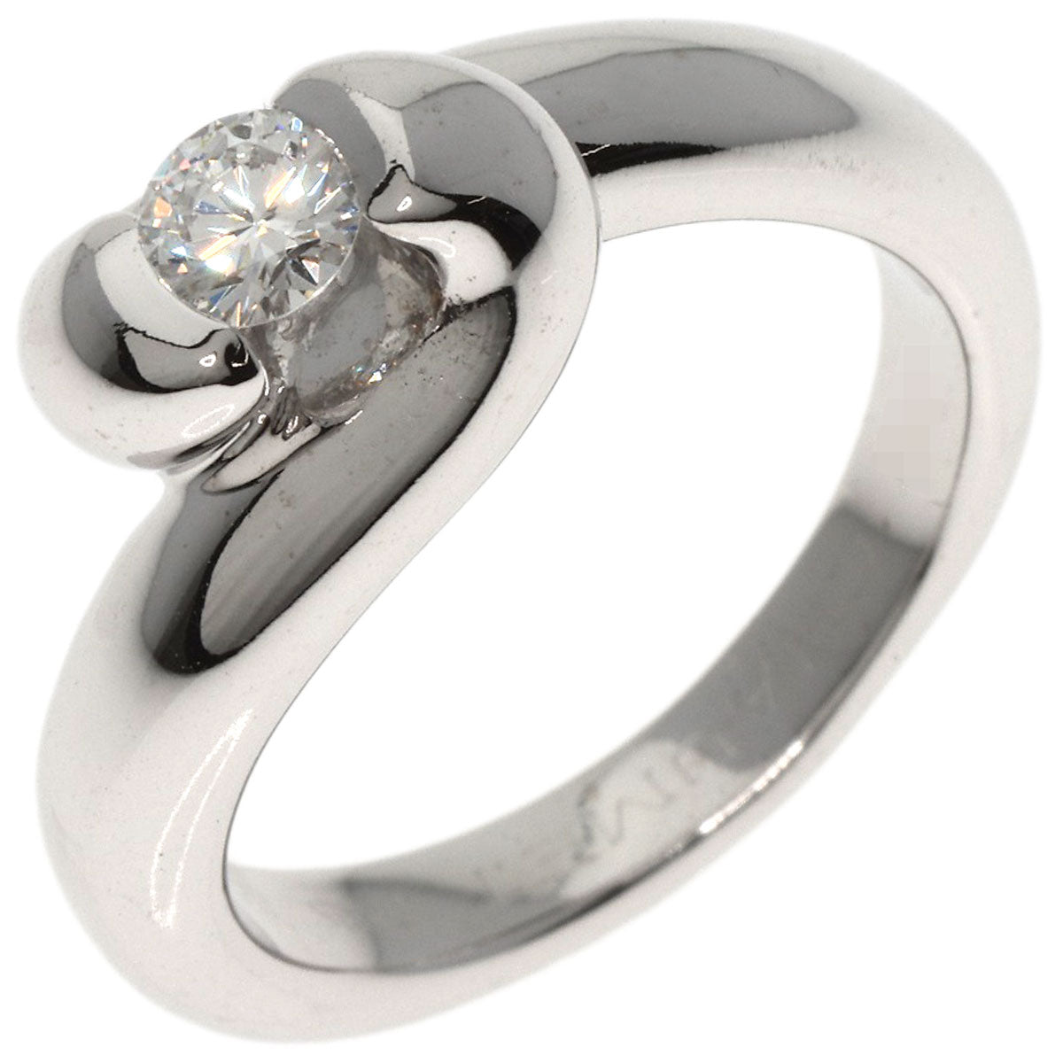 Chaumet Turban Diamond Ring K18 White Gold Ladies [Used]