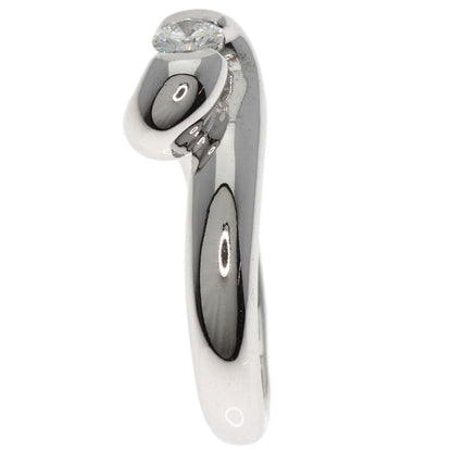 Chaumet Turban Diamond Ring K18 White Gold Ladies [Used]