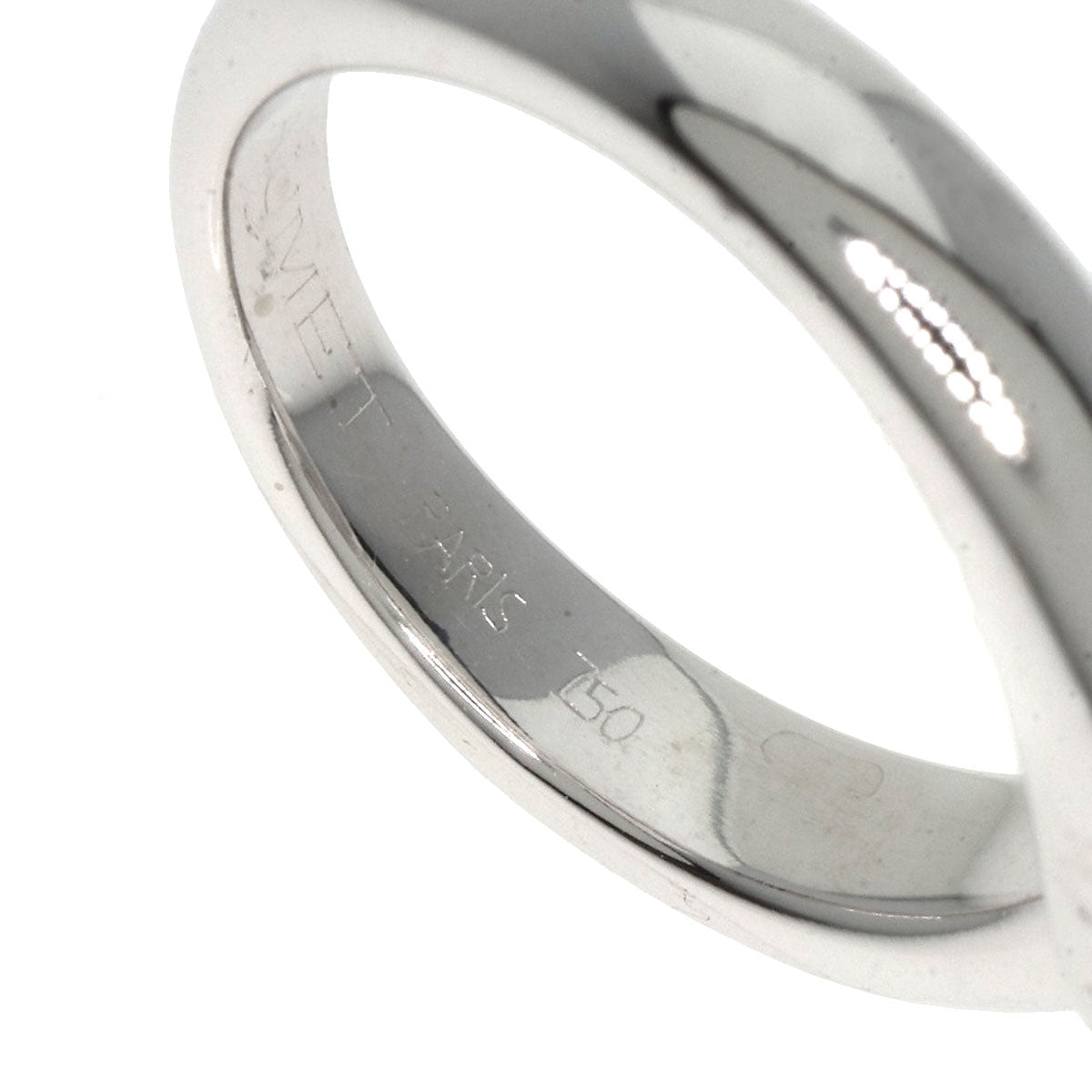 Chaumet Turban Diamond Ring K18 White Gold Ladies [Used]