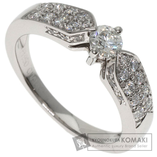 Chaumet Plume de Chaumet Diamond Ring Platinum PT950 Ladies [Used]