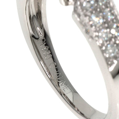 Chaumet Plume de Chaumet Diamond Ring Platinum PT950 Ladies [Used]