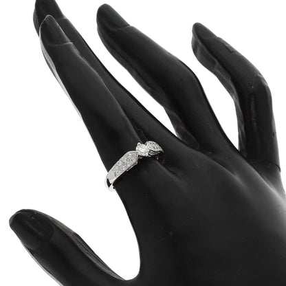 Chaumet Plume de Chaumet Diamond Ring Platinum PT950 Ladies [Used]
