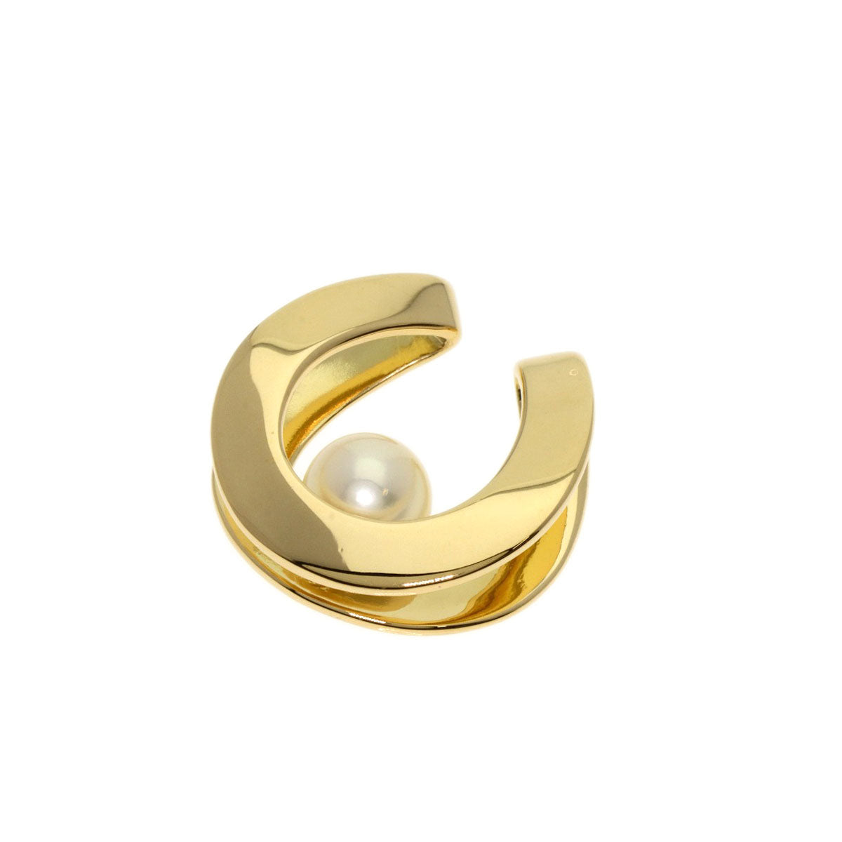 MIKIMOTO Pearl Pearl Pendant top K18 Yellow Gold Ladies [Used]