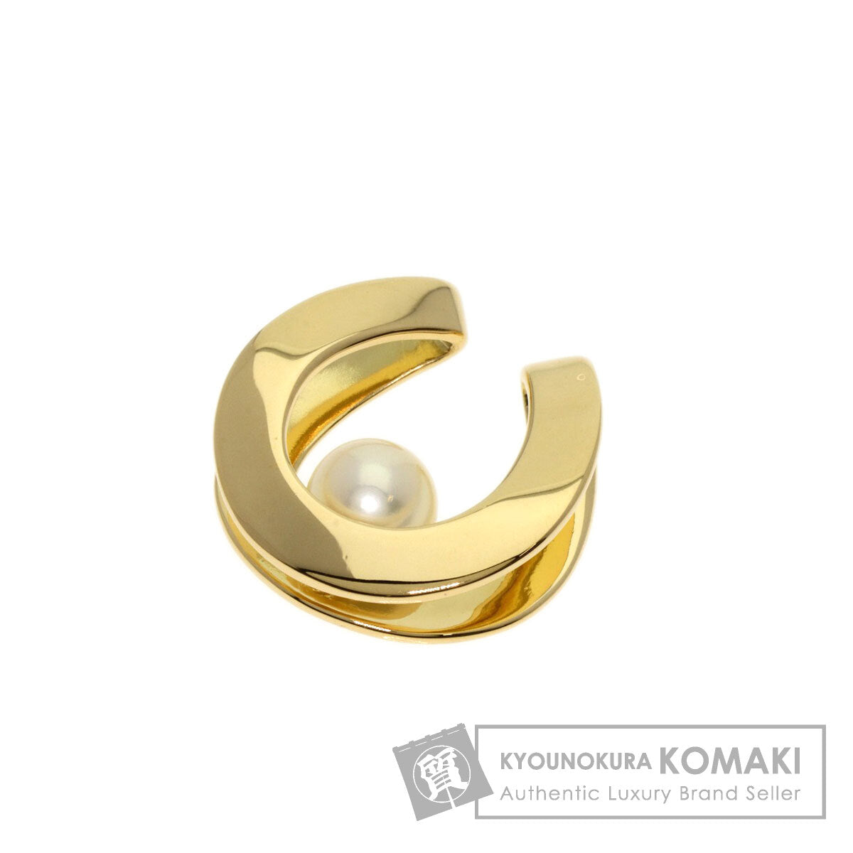 MIKIMOTO Pearl Pearl Pendant top K18 Yellow Gold Ladies [Used]