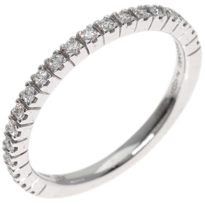 BVLGARI Roma Amor Half Diamond Ring K18 White Gold Ladies [Used]