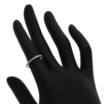 BVLGARI Roma Amor Half Diamond Ring K18 White Gold Ladies [Used]