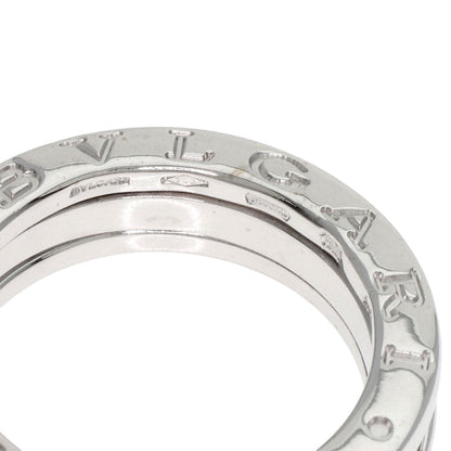 BVLGARI B-ero1 B-zero1 Solitaire Diamond#48 Ring K18 White Gold Ladies [Used]