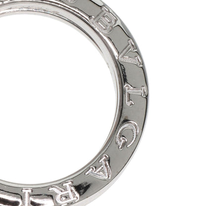 BVLGARI B-ero1 B-zero1 Solitaire Diamond#48 Ring K18 White Gold Ladies [Used]