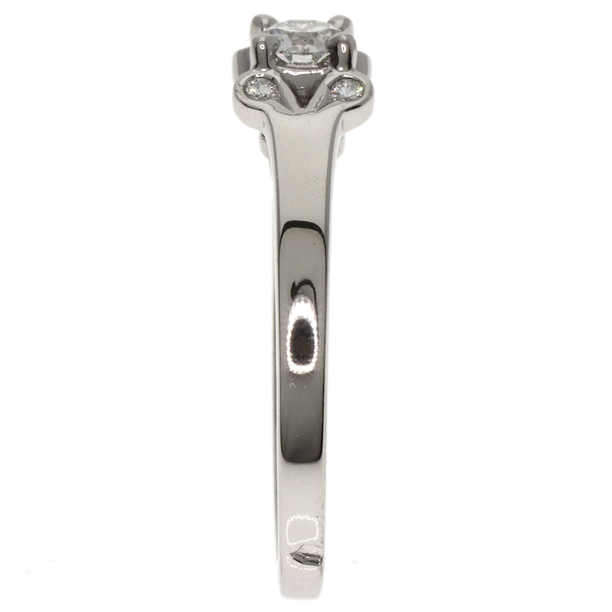CARTIER Ballerina Diamond # 49 Ring Platinum PT950 Ladies [Used]