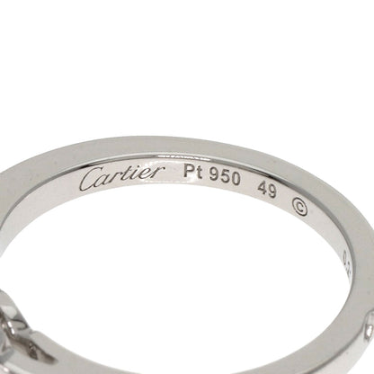 CARTIER Ballerina Diamond # 49 Ring Platinum PT950 Ladies [Used]