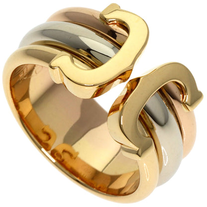 CARTIER   2C LM #50 Ring  K18 Yellow Gold K18 White GoldLadies [Used]