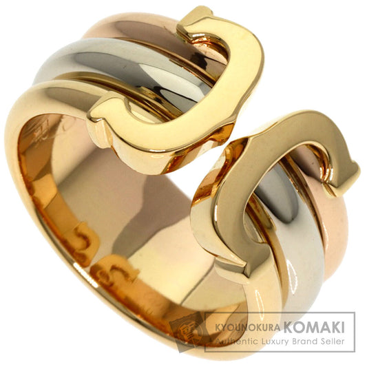 CARTIER   2C LM #50 Ring  K18 Yellow Gold K18 White GoldLadies [Used]