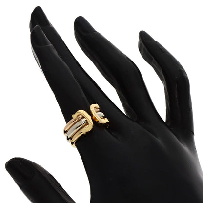 CARTIER   2C LM #50 Ring  K18 Yellow Gold K18 White GoldLadies [Used]