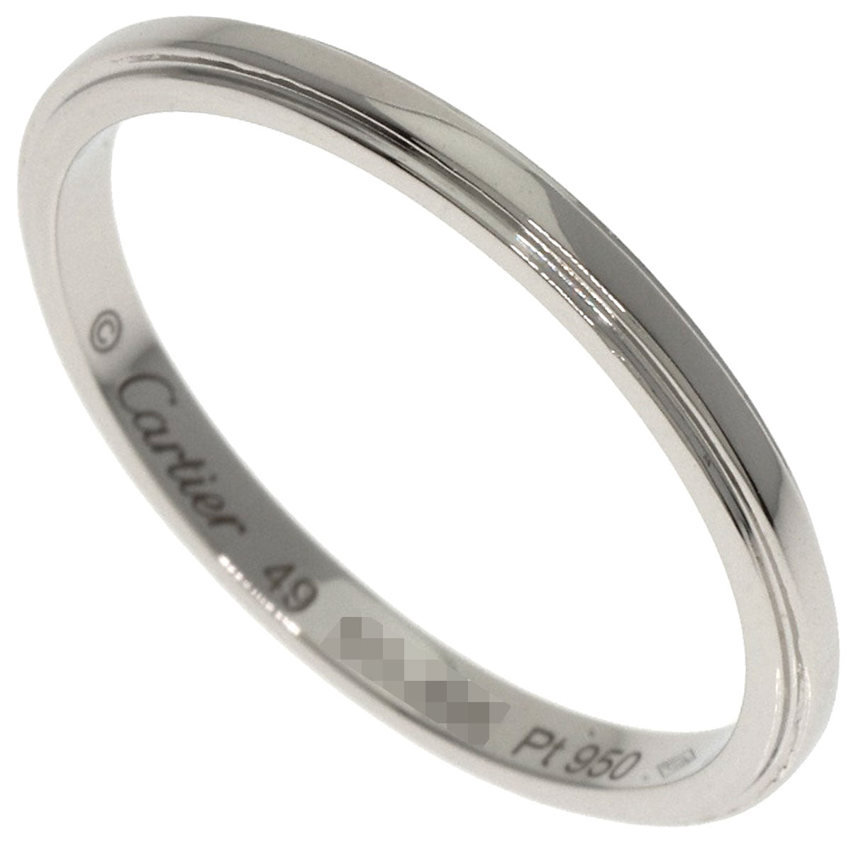 CARTIER D'Amour Wedding #49 Ring Platinum PT950 Ladies [Used]