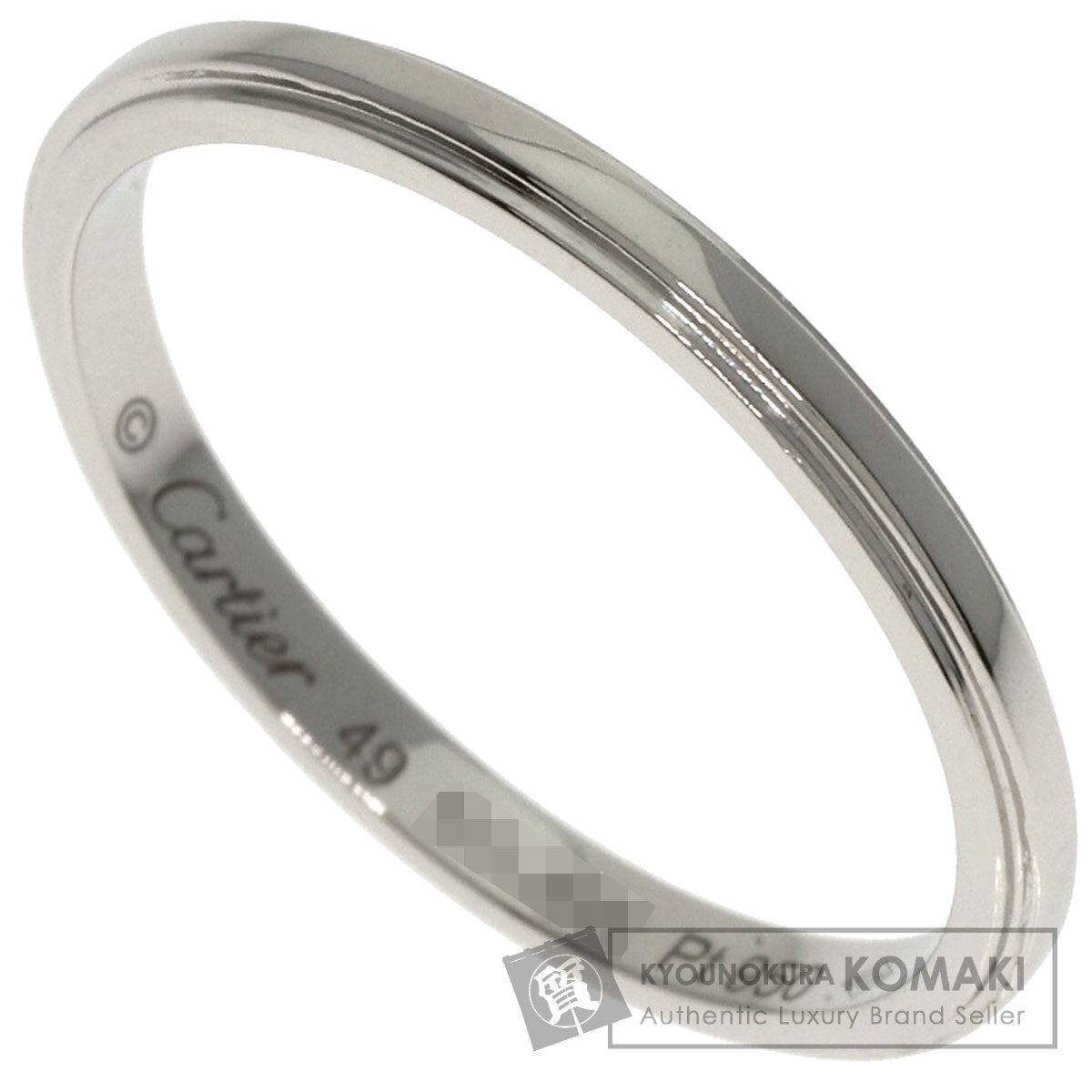 CARTIER D'Amour Wedding #49 Ring Platinum PT950 Ladies [Used]