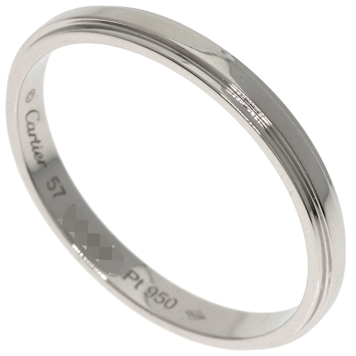 CARTIER D'Amour Wedding #57 Ring Platinum PT950 Ladies [Used]