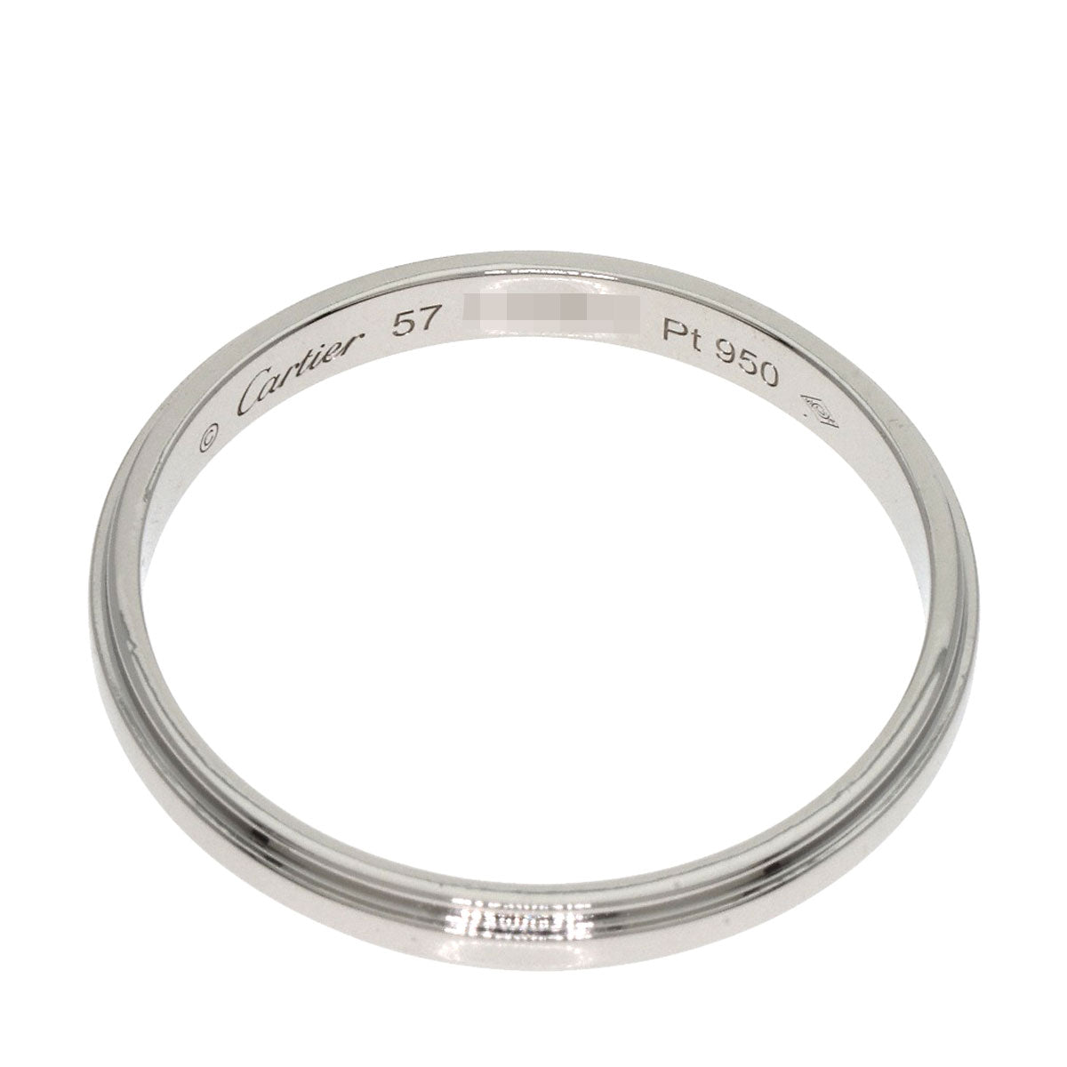 CARTIER D'Amour Wedding #57 Ring Platinum PT950 Ladies [Used]