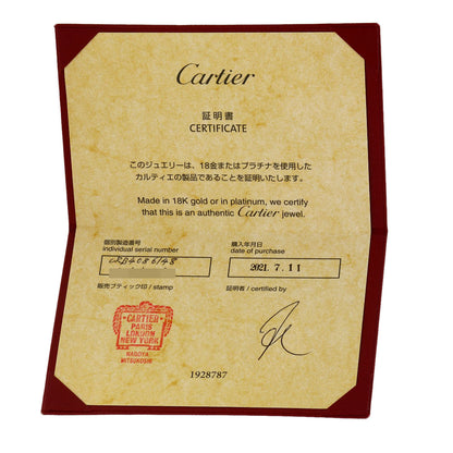 CARTIER Trinity SM #48 current model Ring K18 Yellow Gold 18K Pink GoldLadies [Used]