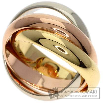 CARTIER Trinity #47 Ring K18 Yellow Gold 18K Pink GoldLadies [Used]