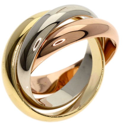 CARTIER Trinity #47 Ring K18 Yellow Gold 18K Pink GoldLadies [Used]