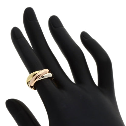 CARTIER Trinity #47 Ring K18 Yellow Gold 18K Pink GoldLadies [Used]