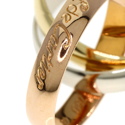CARTIER Trinity #48 Ring K18 Yellow Gold K18 White GoldLadies [Used]