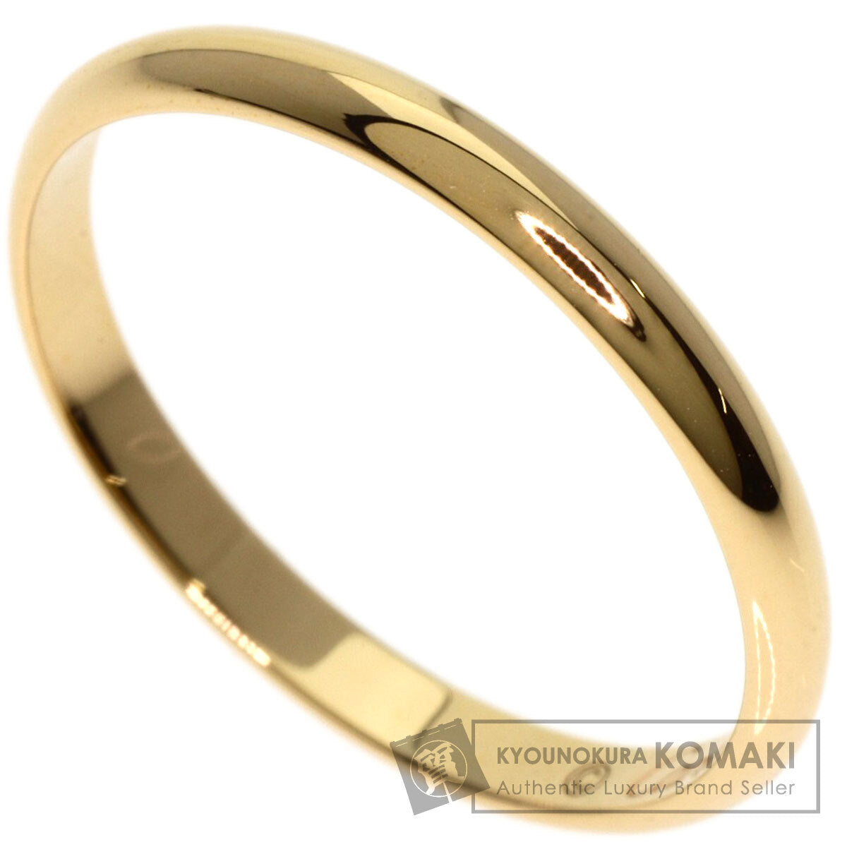 CARTIER   Ring Classic Wedding #59 K18 Yellow Gold unisex
