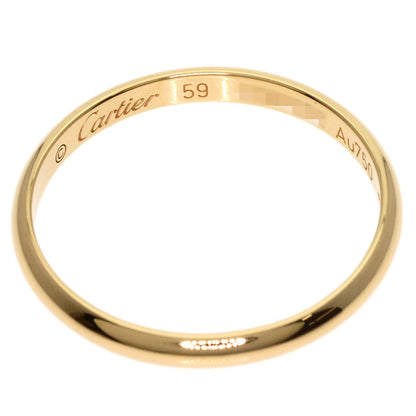 CARTIER   Ring Classic Wedding #59 K18 Yellow Gold unisex