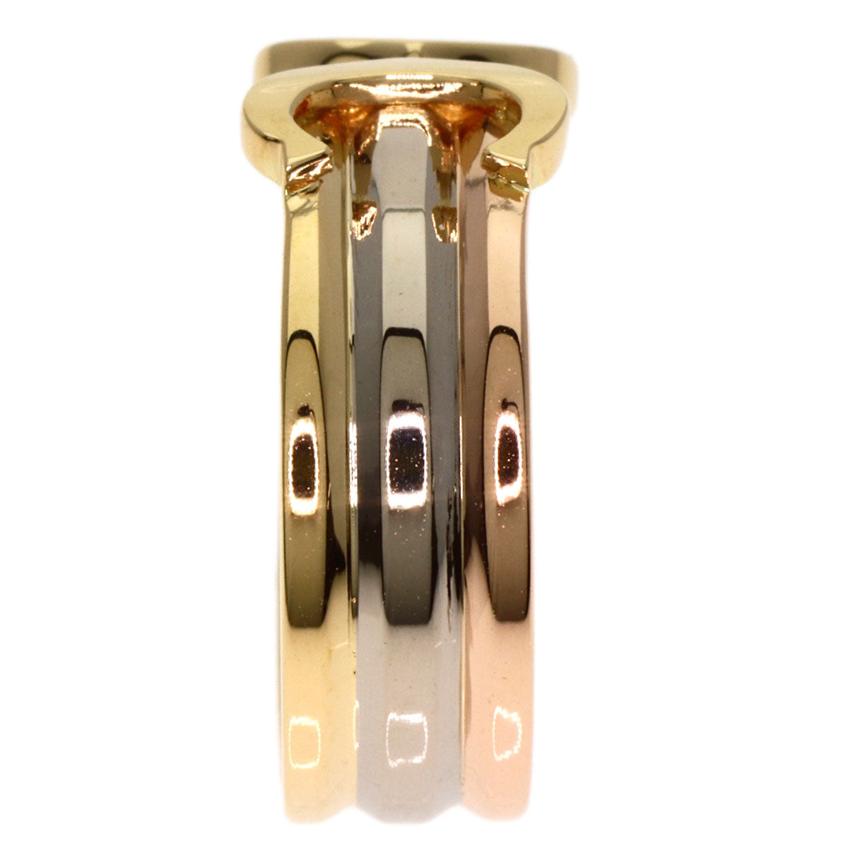 CARTIER 2C SM #49 Ring K18 Yellow Gold K18 White GoldLadies [Used]