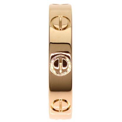CARTIER Mini love ring #46 Ring K18 Pink Gold Ladies [Used]