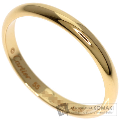 CARTIER Classic Wedding #55 Ring K18 Yellow Gold Ladies [Used]
