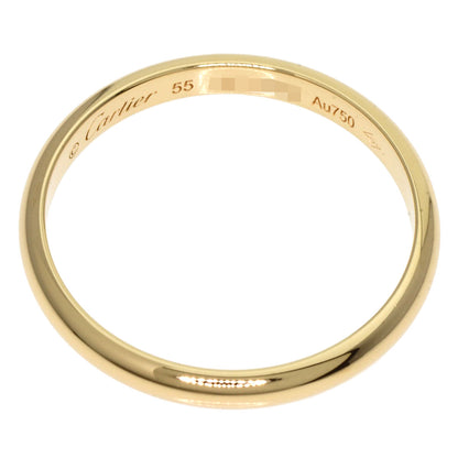CARTIER Classic Wedding #55 Ring K18 Yellow Gold Ladies [Used]