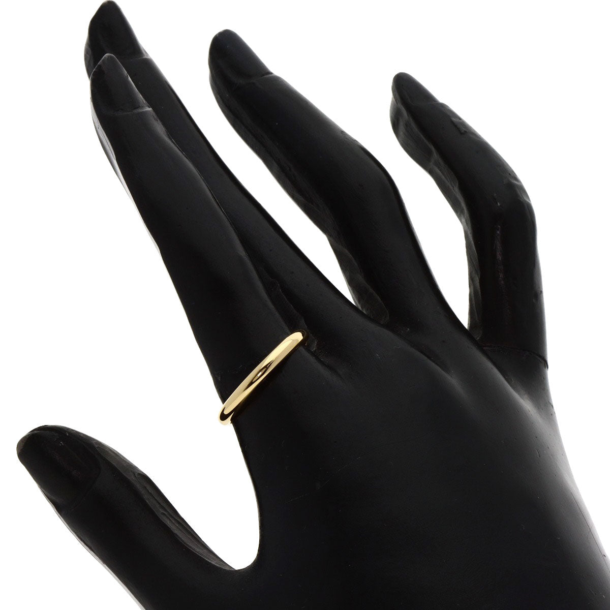 CARTIER Classic Wedding #55 Ring K18 Yellow Gold Ladies [Used]