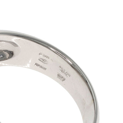 BVLGARI Allegra Optical Onyx Diamond Ring K18 White Gold Ladies [Used]