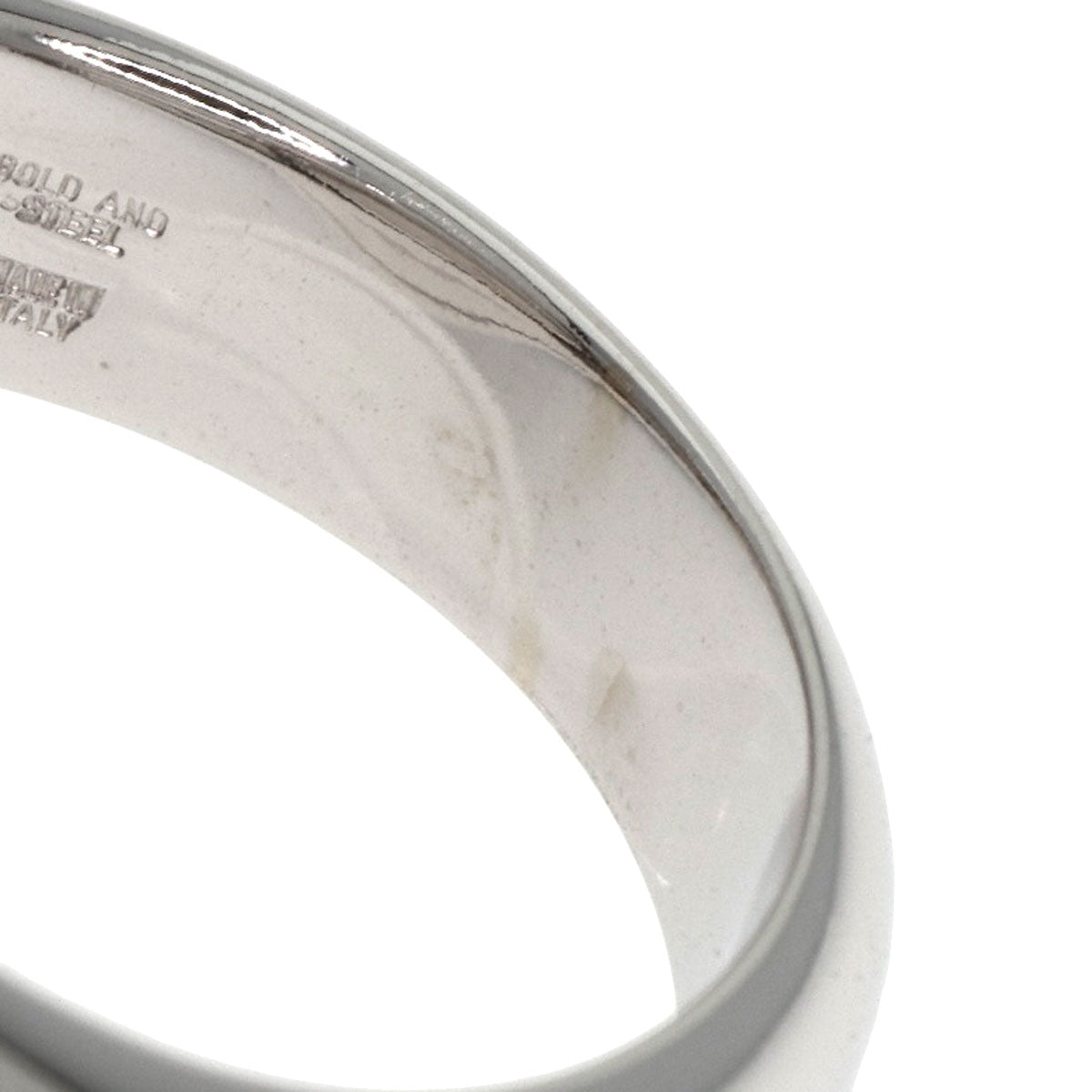 BVLGARI Allegra Optical Onyx Diamond Ring K18 White Gold Ladies [Used]