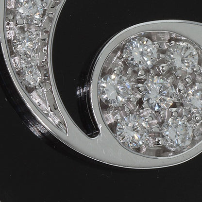 BVLGARI Allegra Optical Onyx Diamond Ring K18 White Gold Ladies [Used]