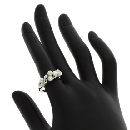 MIKIMOTO Pearl Pearl Ring K18 White Gold Ladies [Used]