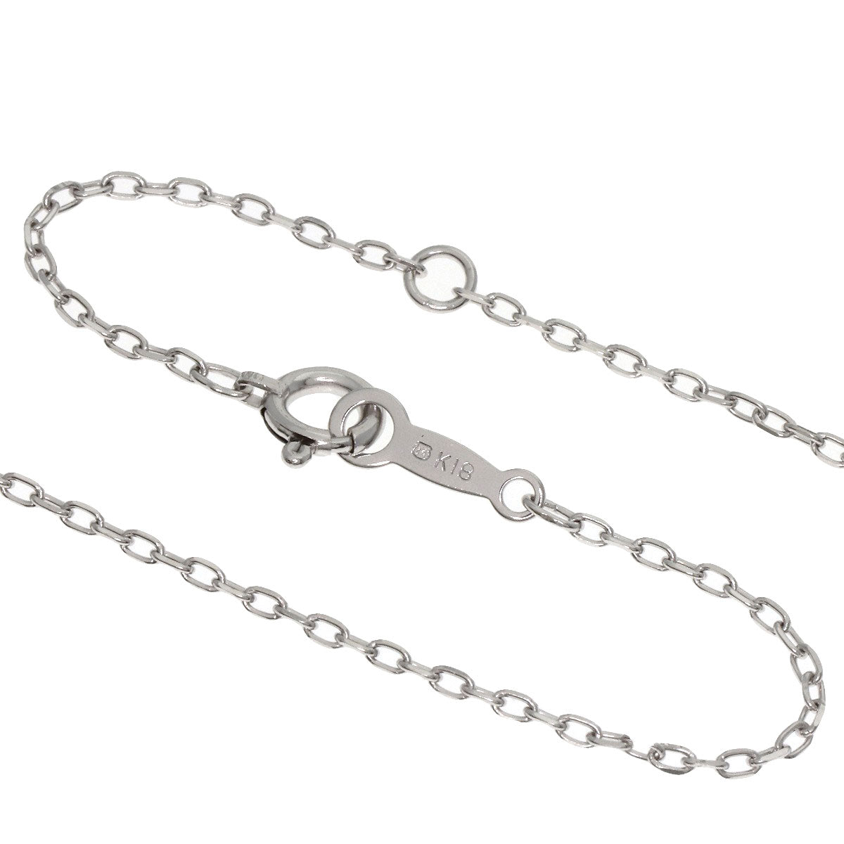 MIKIMOTO Pearl Pearl Necklace K18 White Gold Ladies [Used]