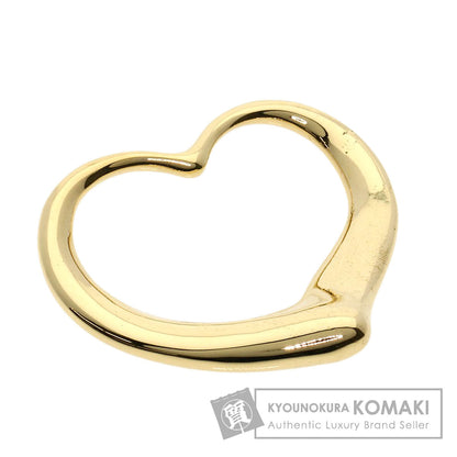 TIFFANY&Co. Open heart Pendant top K18 Yellow Gold Ladies [Used]