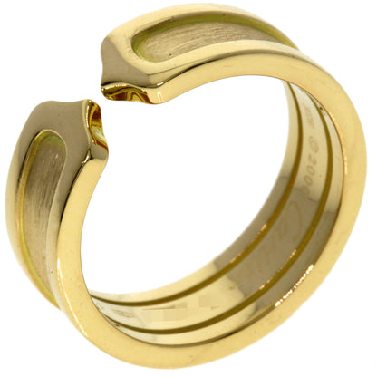 CARTIER   C2 SM #52 Ring  K18 Yellow Gold Ladies [Used]