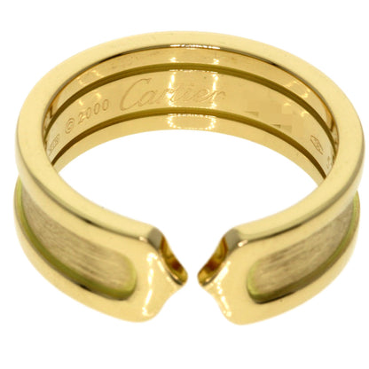 CARTIER   C2 SM #52 Ring  K18 Yellow Gold Ladies [Used]