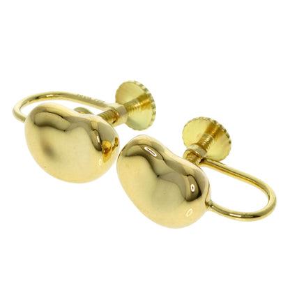 TIFFANY&Co. Bean Earring K18 Yellow Gold Ladies [Used]