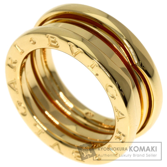 BVLGARI B.zero1 2 Band #49 Ring K18 Yellow Gold Ladies [Used]