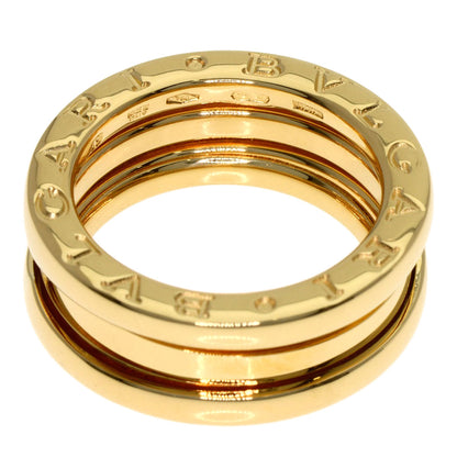 BVLGARI B.zero1 2 Band #49 Ring K18 Yellow Gold Ladies [Used]