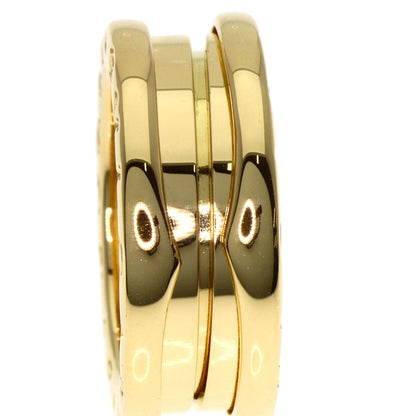 BVLGARI B.zero1 2 Band #49 Ring K18 Yellow Gold Ladies [Used]
