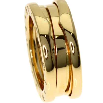 BVLGARI B.zero1 2 Band #49 Ring K18 Yellow Gold Ladies [Used]