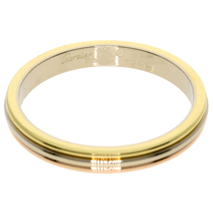 CARTIER   Vendome Three Color #62 Ring  K18 Yellow Gold K18 White Goldunisex [Used]