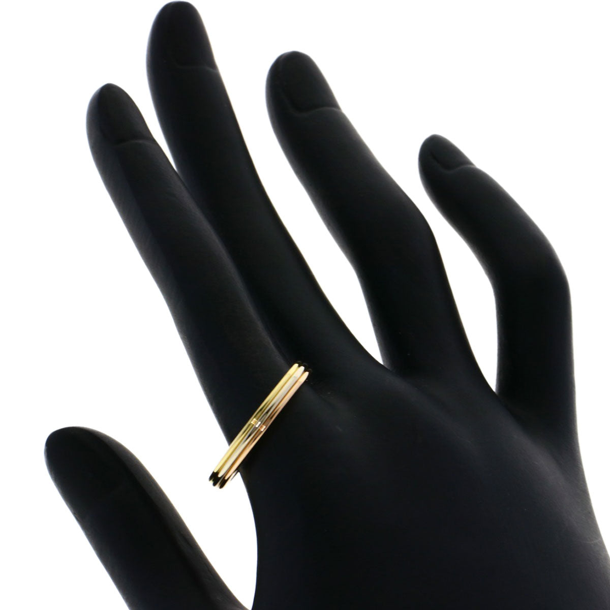 CARTIER   Vendome Three Color #62 Ring  K18 Yellow Gold K18 White Goldunisex [Used]