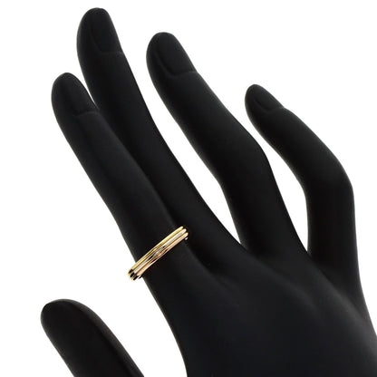 CARTIER Three colors # 48 Ring K18 Yellow Gold K18 White GoldLadies [Used]