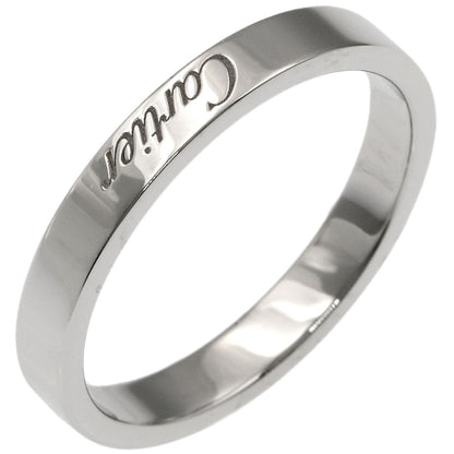 CARTIER Engraved #57 Ring Platinum PT950 Ladies [Used]